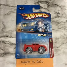Hot Wheels 2005 First Editions Blings #35 Quadra-Sound Red w/ BLINGs
