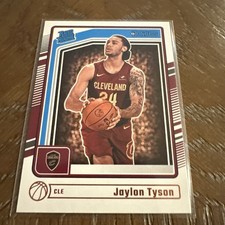 2024-25 Panini Donruss - Rated Rookie Jaylon Tyson #206 Winter (RC)
