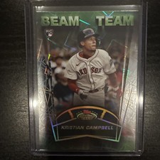 2025 Topps Stadium Club KRISTIAN CAMPBELL RC Beam Team Case Hit SSP - RED SOX
