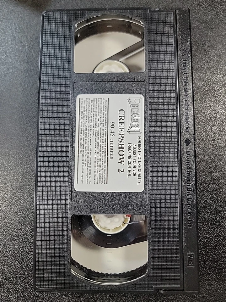 Vintage Creepshow 2 VHS Horror 1990 Stephen King - Image 3 of 4