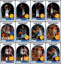1989 Orlando Magic (42) Card Lot - THE ULTIMATE COLLECTOR'S PRIZE – ONLY FOR ...