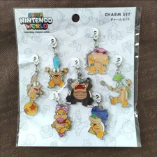 Super Nintendo World Charm Set of 7 - Universal Studios Japan Lerry Ramy etc.