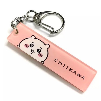 Portachiavi con bastone acrilico Chiikawa Chiikawa è un po' carino e piccolo Portachiavi con bastone acrilico Chiikawa Chiikawa è un po' carino e piccolo