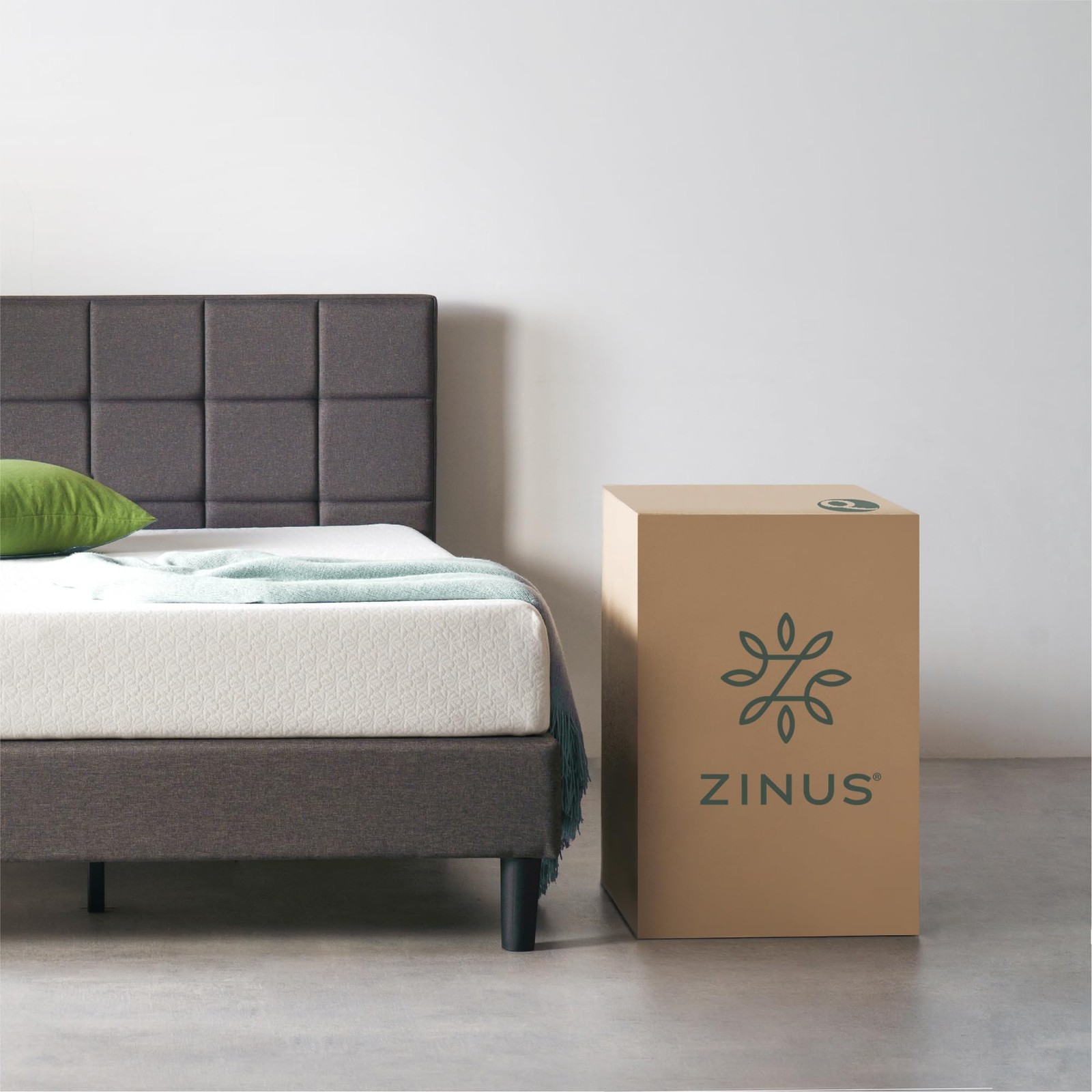 Activfresh Memory Foam Mattress, Full Mattress - White