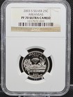 2003 S Silver Proof State Quarter 5 Coin Set NGC PF70 Ultra Cameo — photo 4