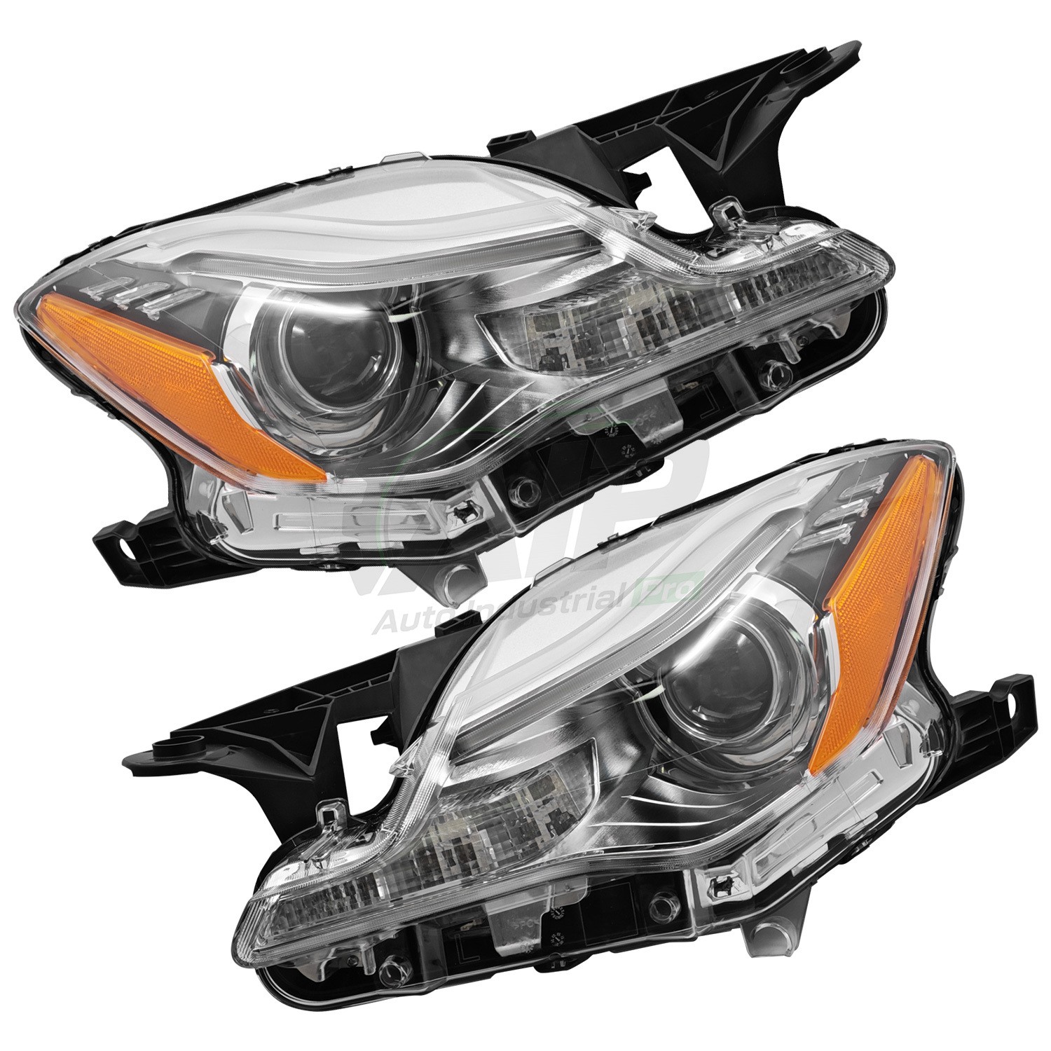NEW Pair Left & Right Side Xenon Headlight For 2014-2017 Maserati Quattroporte