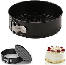 6 Inch Cake Tin 16 Cm round Pan Non-Stick Baking Tins round Bottom Springform