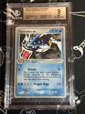 Gyarados EX 109/112 Holo Pokemon 2004 EX Fire Red Leaf Green BGS 9 Mint Card