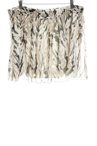 DKNY Minifalda Mujeres Falda Talla EU 40 crema-beige-negro elegante - Imagen 2 de 5