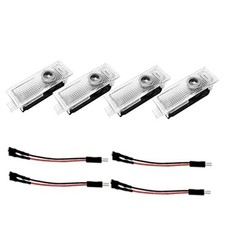 4 Pcs Car Welcome Lights, LED Door Projector Lights, Car Door Light 4pcs bwm
