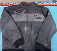 XL Harley Davidson softshell distressed jacket