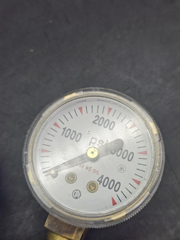 Regulador de gas comprimido UniWeld gas argón CEFG14-5 A275 latón Foto 3 de 4