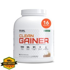 Rival Nutrition Clean Gainer Protein Powder 5LB Cinnamon Toast 14.20 per gallon