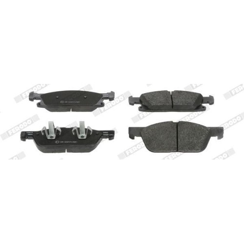 Bremsbelagsatz Scheibenbremse Ferodo FDB5087 Premier Eco Friction FüR Ford-image