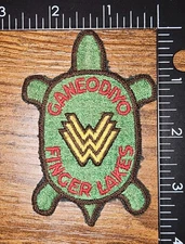 Ganeodiyo Lodge 417 Order of the Arrow Finger Lakes Area WWW Turtle Patch X1 BSA