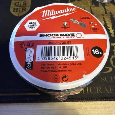 Milwaukee Shockwave 16-teiliges Schlagschrauber-Bit-Set 4932472055