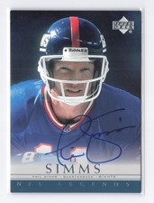 Phil Simms Cards, Rookie Card and Autographed Memorabilia Guide 19