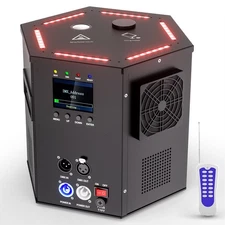 1200W RGB LED Cold Spark Machine Powder Firework Stage Effect DMX DJ Wedding Bar