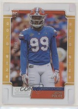 2019 Score Rookies Gold Zone 33/50 Jachai Polite #372 0v0