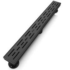 32 Inch Linear Shower Drain Rectangular Floor Drain with Accessories Rainline...