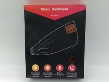 Bluetooth Sleep Headphones Headband, Wireless Black Music Headband For Sleep