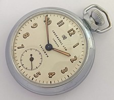 MADE IN GREAT BRITAIN INGERSOLL TRIUMPH LONDON MEN'S POCKET WIND UP WATCH.