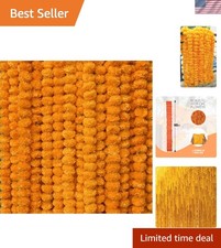 10PC 5ft Faux Marigold Garland - Perfect for Indian Weddings  Festive D cor