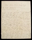 CIVIL WAR FORT PILLOW TENNESSEE 32ND IOWA SOLDIER LETTER 1863