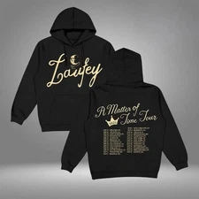 Laufey Merch Store A Matter Of Time Tour Two Sided HoodieShirt