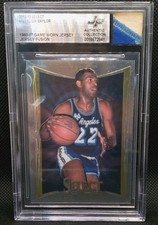 Elgin Baylor *Game Worn* Panini 2012-13 Select Jersey Fusion #123 BGS Lakers