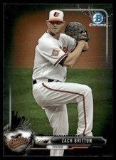 2017 Bowman Chrome Zach Britton Baltimore Orioles #47