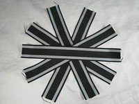 WWI WW1 German Imperial Iron cross Medal replacement Ribbon lot x 5