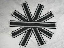 WWI WW1 German Imperial Iron cross Medal replacement Ribbon lot x 5