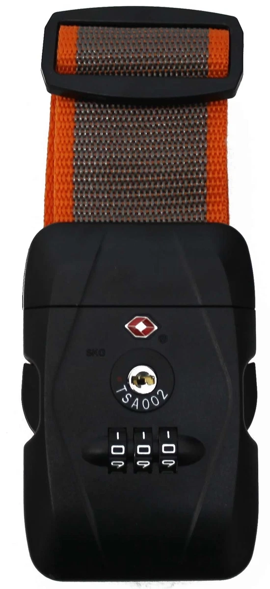 Set di 4 cinghie per valigia da viaggio, set di cinghie per valigia
