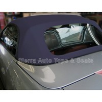 Porsche Boxster Convertible Top 97-02 in Blue Cloth, Plastic Window