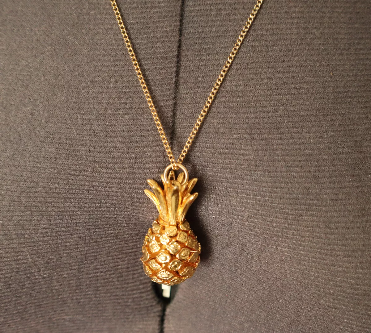 Pineapple 2024 pendant necklace