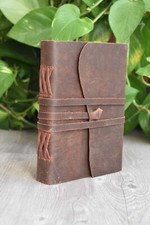 Leather Journal Personalised Christmas gift  A5(8"x6") Leather Notebook Diary