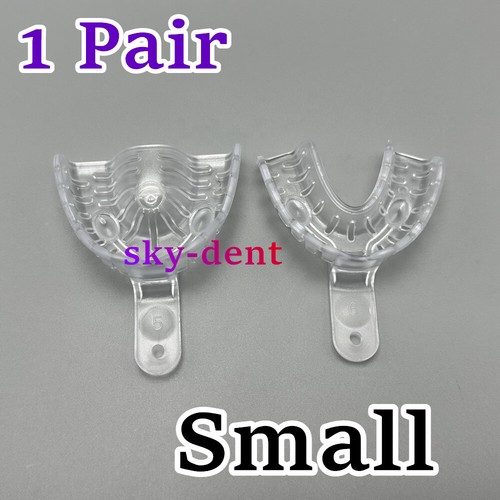 Dental Impression Trays Perforated Plastic Denture Tray S/M/L Assorted Colors UL - Picture 20 of 36