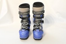 Scarpa Denali XT Ski Touring Boots - UK Size 7 - Blue - used three times