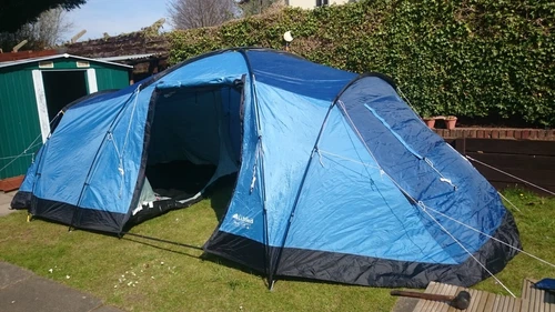 6 man tent and accessories