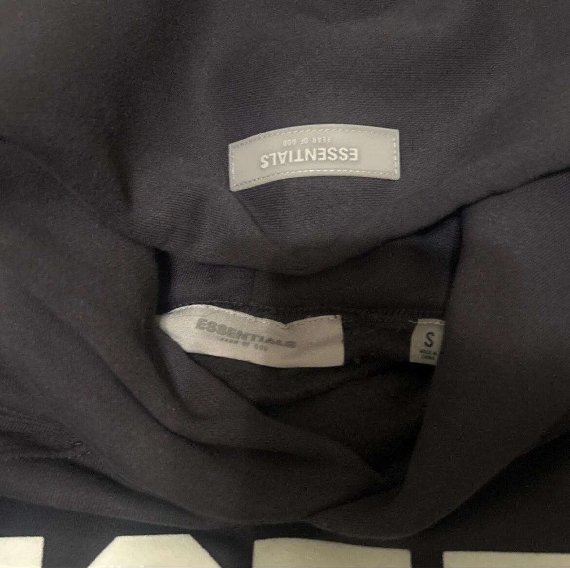 Felpa con cappuccio Essentials Fear Of God 1977 Iron