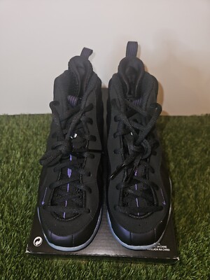 Size 1.5Y - Nike Little Posite One (PS) Black/Varsity Purple Size 1.5Y - Nike Little Posite One (PS) Black/Varsity Purple