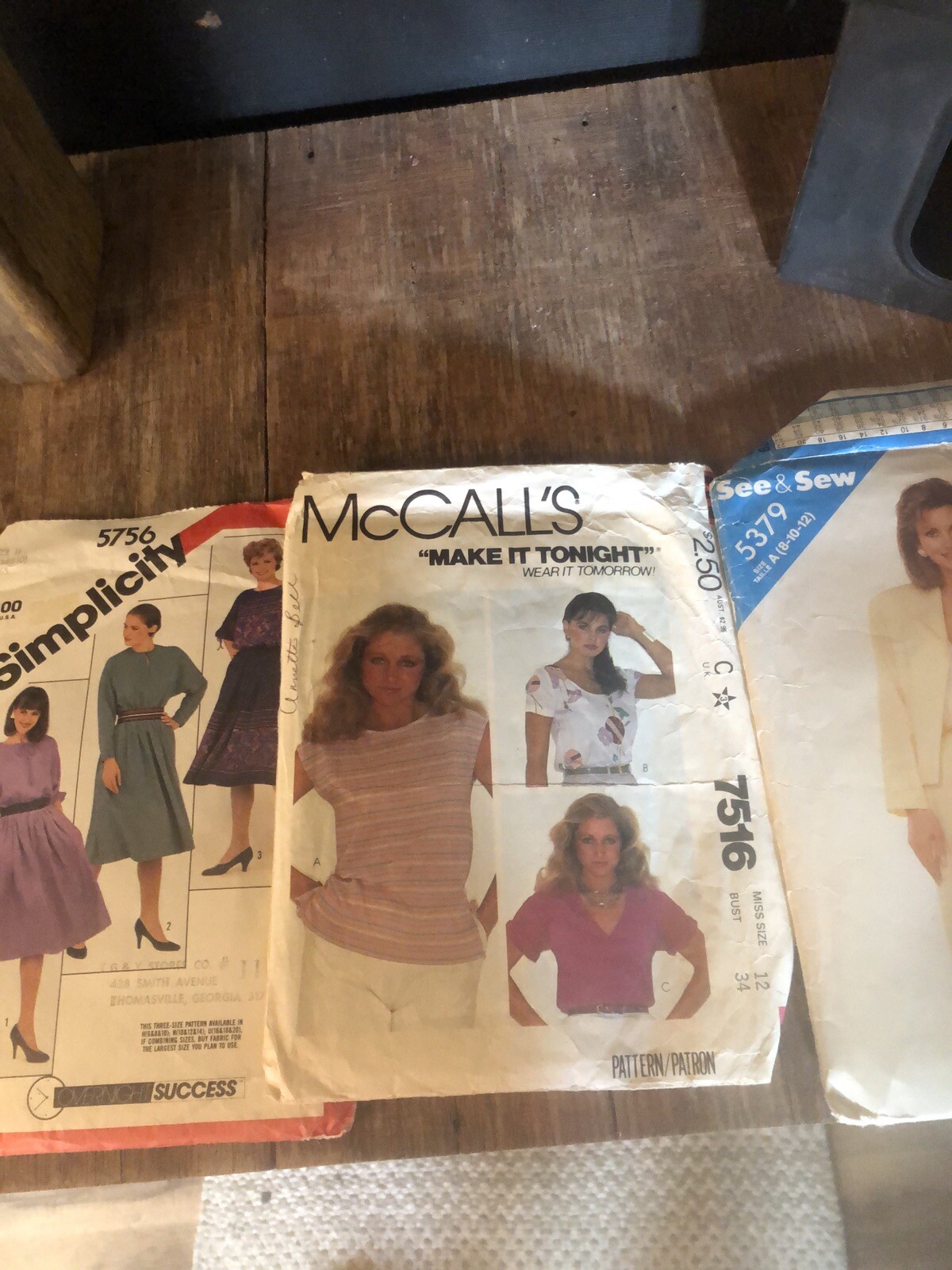 Lot Of 10 Vintage Sewing Patterns eBay