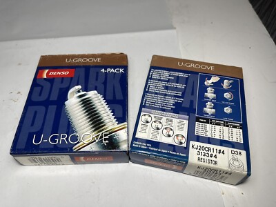 DENSO Spark plugs - pack of 8 - KJ20CR11 U-Groove D38