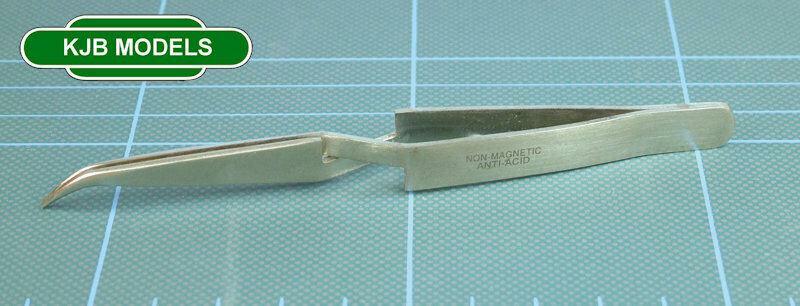 BNIB EXPO 79056 Type 56 Curved X-Lock Tweezer - Modelling Tool