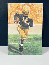 DON HUTSON GREEN BAY PACKERS UNSIGNED GOAL LINE ART GLA CARD SERIES 3