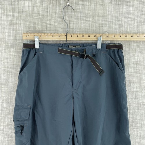 R.E.I. Nylon Activewear Pants Womens 12 Blue 4309 - Picture 2 of 9