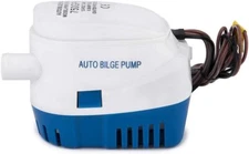 Automatic Submersible small Boat Bilge Pump 12v 750gph Auto with Float 3/4"