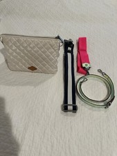 Mz Wallace Pearl White Large Pippa Handbag