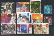 Timbres de Grande-Bretagne Collection oblitérés. (Lot 5)